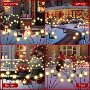 Solar Firefly Lights for Magical Garden Décor
