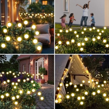 Solar Firefly Lights for Magical Garden Décor
