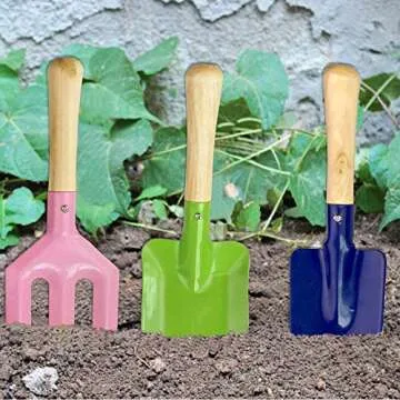 LIDAGO Kids Garden Tools Set for Outdoor Fun and Learning