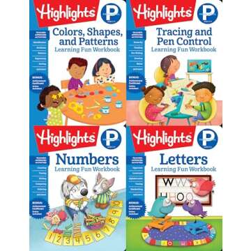 Highlights Preschool Learning Workbook Pack (Highlights Learning Fun Workbooks)