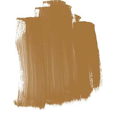High Flow Acrylics by GOLDEN, Raw Sienna, 4 fl. oz. Bottle, Professional Acrylic Paint, Semi-Opaque