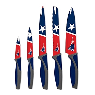 The Sports Vault NFL New England Patriots Kitchen Knives