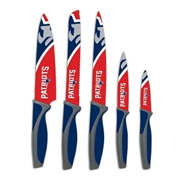 The Sports Vault NFL New England Patriots Kitchen Knives