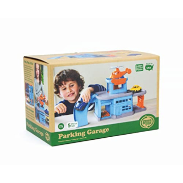Green Toys Parking Garage - Eco-friendly Role Play Toy Set