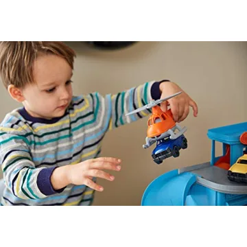 Green Toys Parking Garage - Eco-friendly Role Play Toy Set