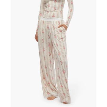 ROAONOCOMO Women Floral Lounge Set for Cozy Living