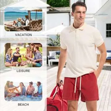 Comfortable AMY COULEE Mens Corduroy Shorts for Summer Fun