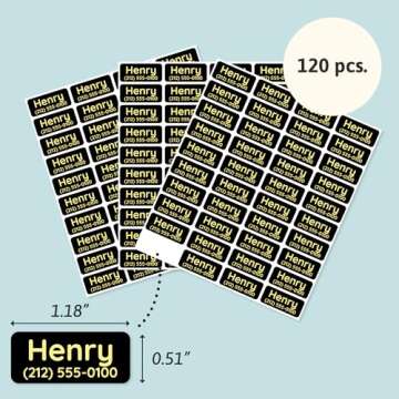 Personalized Clothing Labels for Daycare and Nursing Home