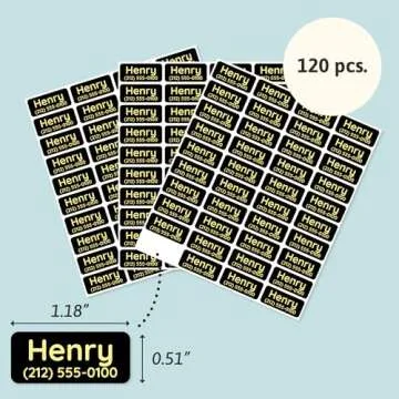 Personalized Clothing Labels for Daycare and Nursing Home