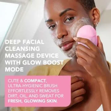 FOREO LUNA mini 3 Ultra-hygienic Facial Cleansing Brush - All Skin Types - Face Massager for Clean &...