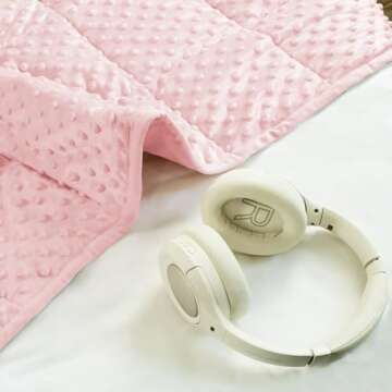 ALANSMA Luxury Velvet Weighted Blanket for All Seasons