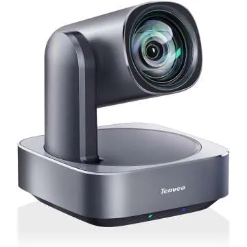 Tenveo 4K PTZ Camera - 12X Zoom & Wide Angle