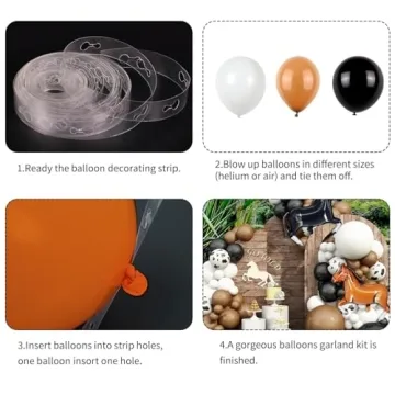 Western Cowboy Balloon Arch for Parties and Decorations