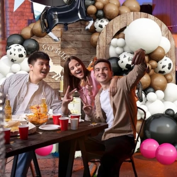 Western Cowboy Balloon Arch for Parties and Decorations