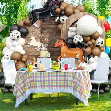 Western Cowboy Balloon Arch for Parties and Decorations
