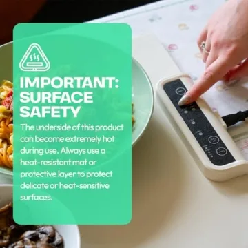 Electric Food Warming Mat by Nobula - Stylish & Functional Warming Tray