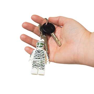 LEGO Mummy Keychain Light - Perfect for Halloween Fun