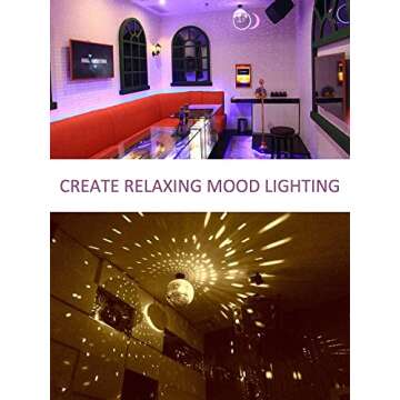 8" Mirror Disco Ball Great for a Party or Dj Light Effect Christmas