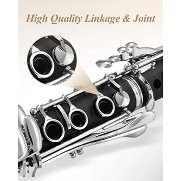 Eastar B Flat Clarinet for Beginner, ECL-300 with Accessories