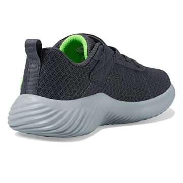 Skechers Kids Kids Bounder-BARONIK Sneaker, Charcoal, 5 US Unisex Toddler