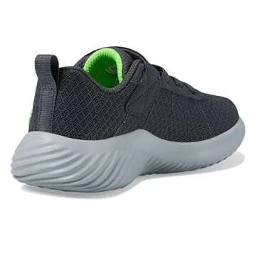 Skechers Kids Kids Bounder-BARONIK Sneaker, Charcoal, 5 US Unisex Toddler