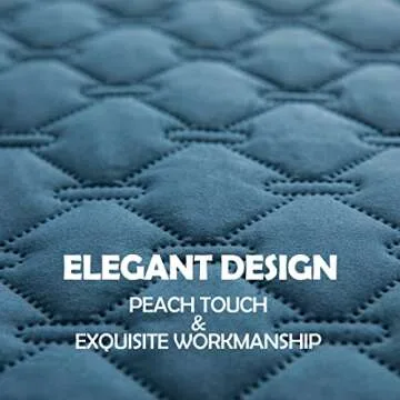 gogobunny 100% Double-Sided Waterproof Dog Bed Cover Pet Blanket Sofa Couch Furniture Protector for Puppy Large Dog Cat, Reversible (30x30 Inch (Pack of 1), Dark Blue/Light Blue)