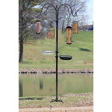 Ashman Deluxe Bird Feeding Station – 91" Tall and Stable
