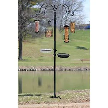 Ashman Deluxe Bird Feeding Station – 91" Tall and Stable