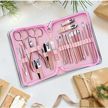 Stainless Steel Manicure & Pedicure Clipper Set