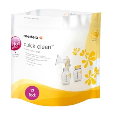 Medela Quick Clean MicroSteam Bags for Bottles and Pumps