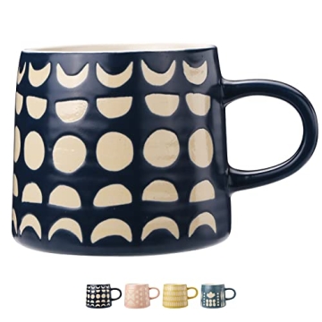 YouPeng Large Coffee Mug - Stylish Ceramic Design