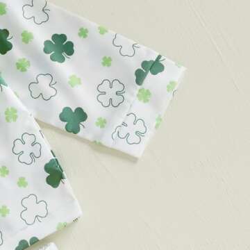 Nokpsedcb St Patricks Day Pajamas for Toddlers