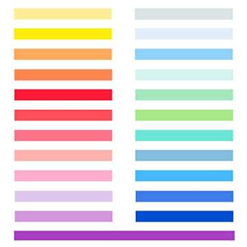 Washi Tape Set 23 Rolls Masking Decorative Tapes Fit DIY Scrapbooking Crafts Wrapping Thin