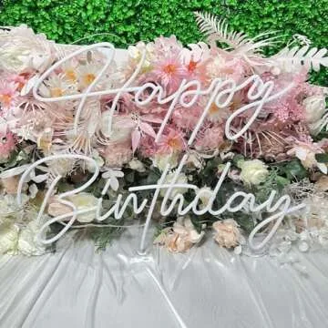 LED Neon Sign Night Light for Birthday & Holiday Decor