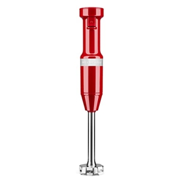 KitchenAid Hand Blender KHBV53 - Empire Red, Variable Speed