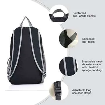 Ultra-Lightweight Outlander Packable Backpack - 20L