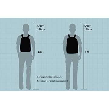 Ultra-Lightweight Outlander Packable Backpack - 20L