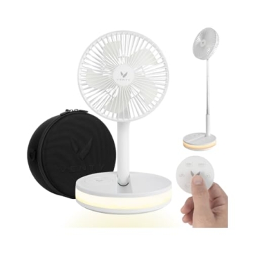 VENTY Portable Fan - Wireless 48HR Cooling & Light