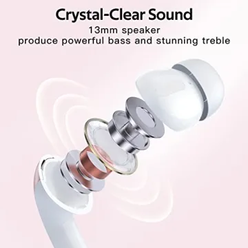 TAGRY True Wireless Earbuds with 60H Playback