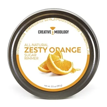 Zesty Orange Sugar Cocktail Rimmer for Fantastic Drinks