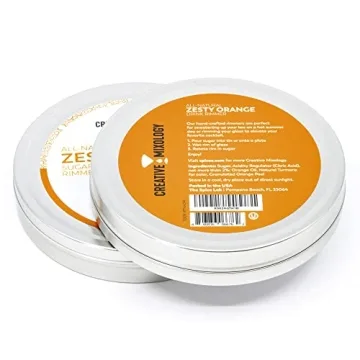 Zesty Orange Sugar Cocktail Rimmer for Fantastic Drinks