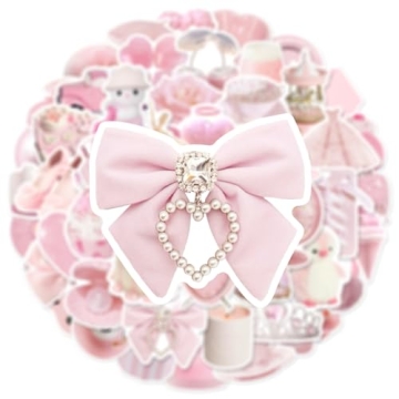 Aesthetic Waterproof Vinyl Stickers for Personalization