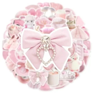 Aesthetic Waterproof Vinyl Stickers for Personalization