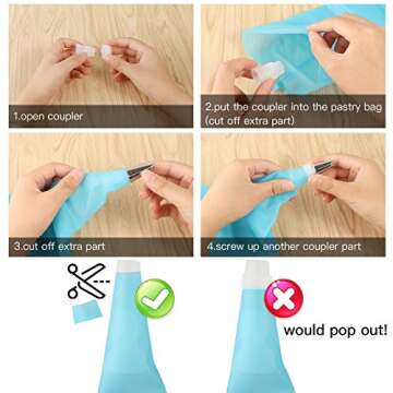 Ultimate Cake Decorating Kit - 53 Pcs with Premium Tools