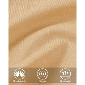 BOOPH 2 Pack Little Girls' Athletic Uniform Skorts with Built-in Shorts - Navy/Kahki