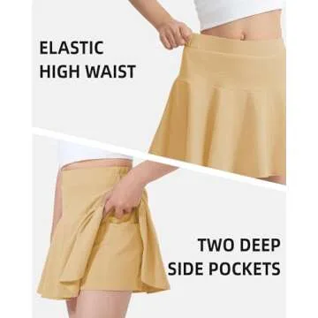 Buy BOOPH Girls 2 Pack Athletic Skorts for Play & Sports