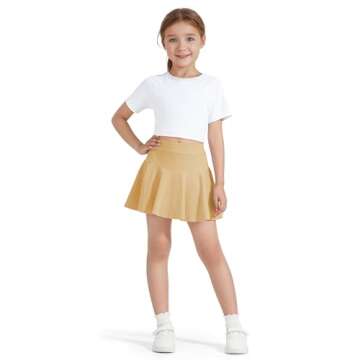 Buy BOOPH Girls 2 Pack Athletic Skorts for Play & Sports