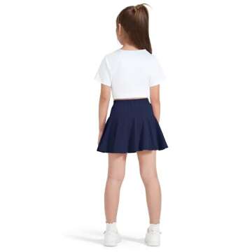 Buy BOOPH Girls 2 Pack Athletic Skorts for Play & Sports