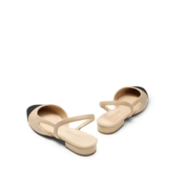 DREAM PAIRS Women's Slingback Flats for Work and Casual