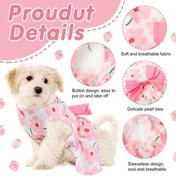 5 Cute Summer Dog Dresses for Small Pets